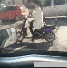 妹子穿皮裤,女生的皮裤