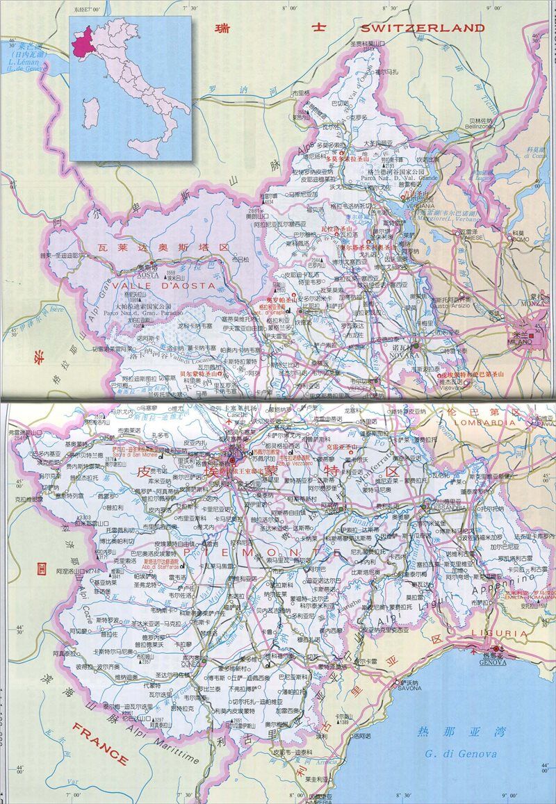 世界地图欧洲意大利,世界旅游地图探索最美的地方