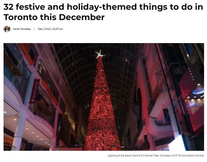 多伦多的冬季生活,多伦多冬季好去处