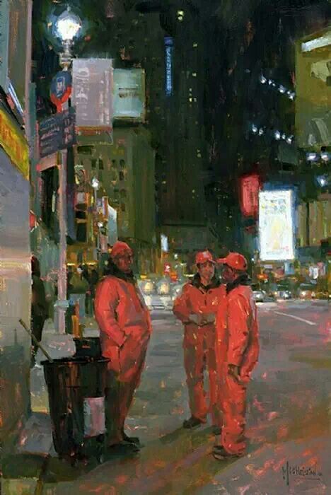 美国画家delbertgish油画作品欣赏,美国现代印象派女画家