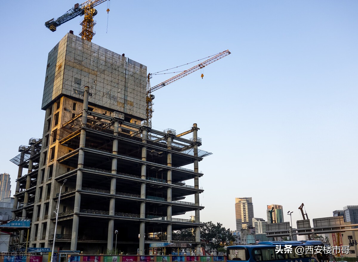 西安烂尾楼的艰辛复活路,西安烂尾楼一条街