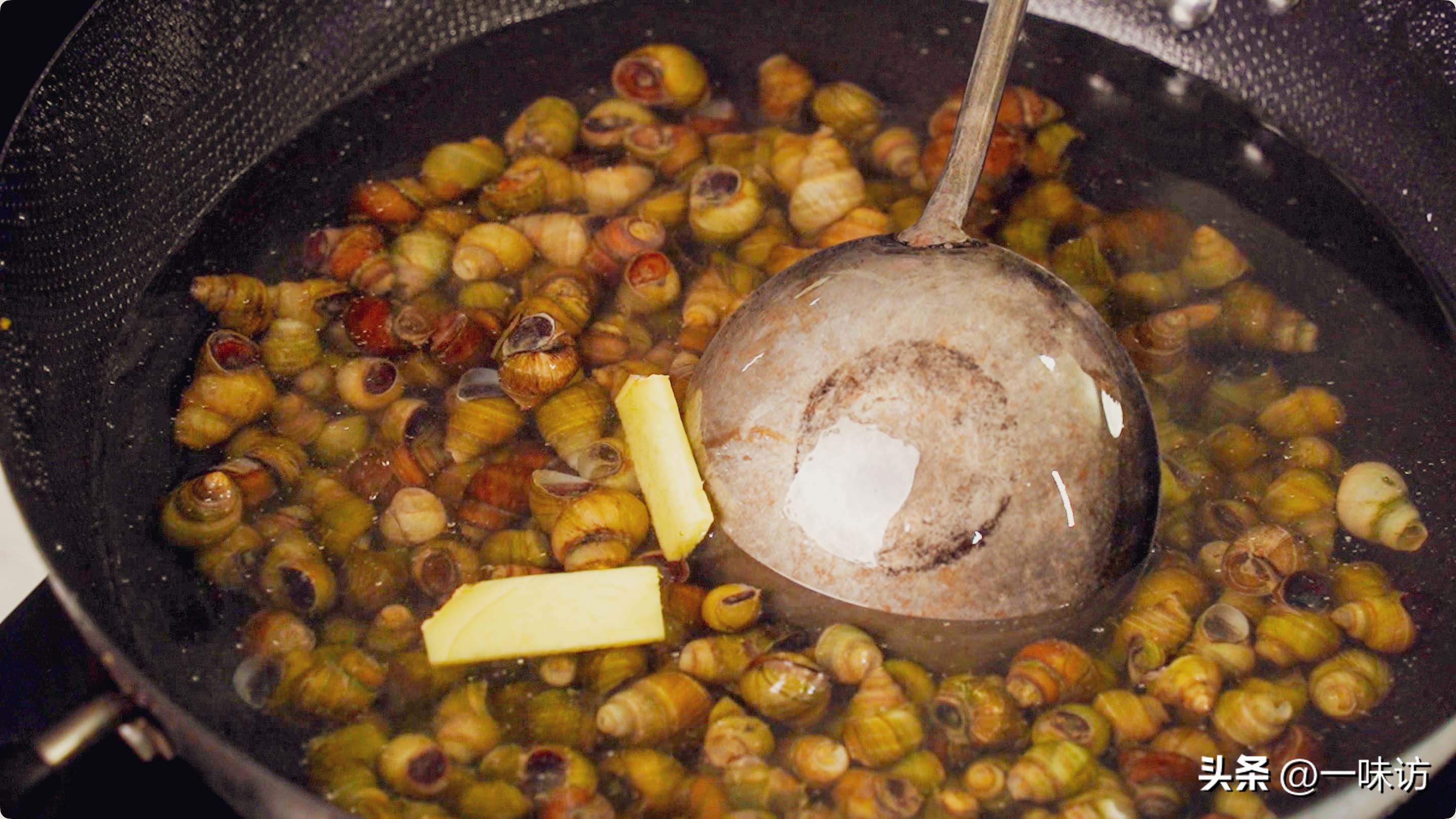 童年中麻辣田螺的三角带该怎么做,真材实料才能做出好味道麻辣田螺