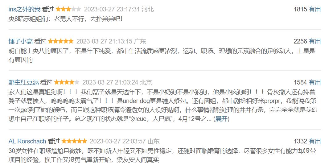 豆瓣爱情评分9.5,豆瓣评分8.8爱情