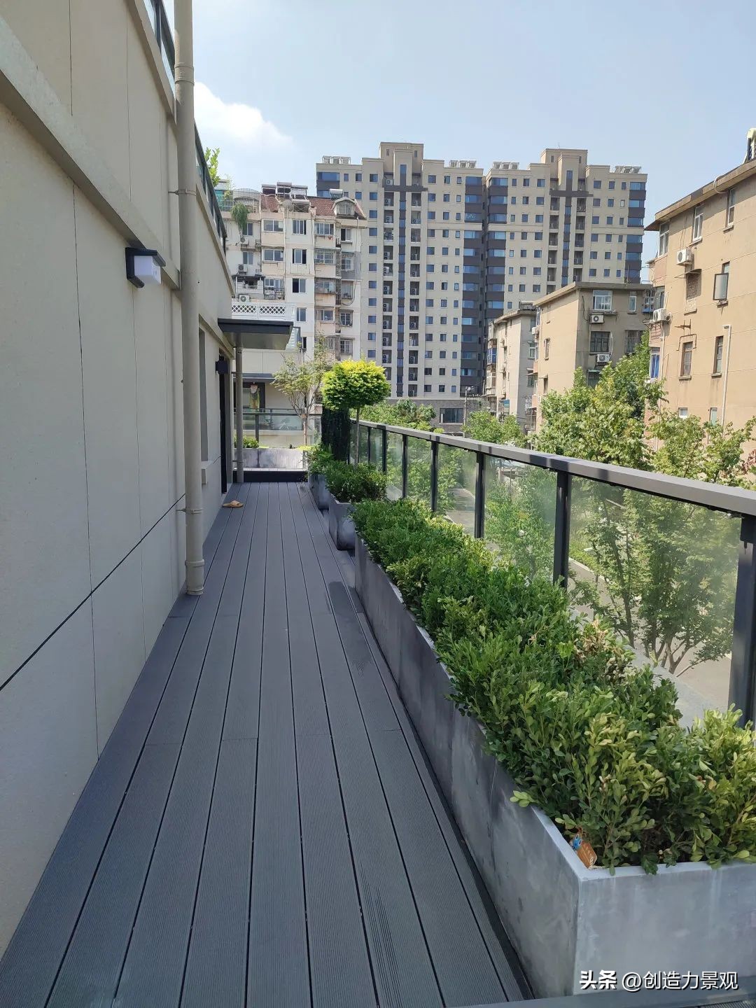 花箱小庭院景观设计,庭院花箱设计款式大全