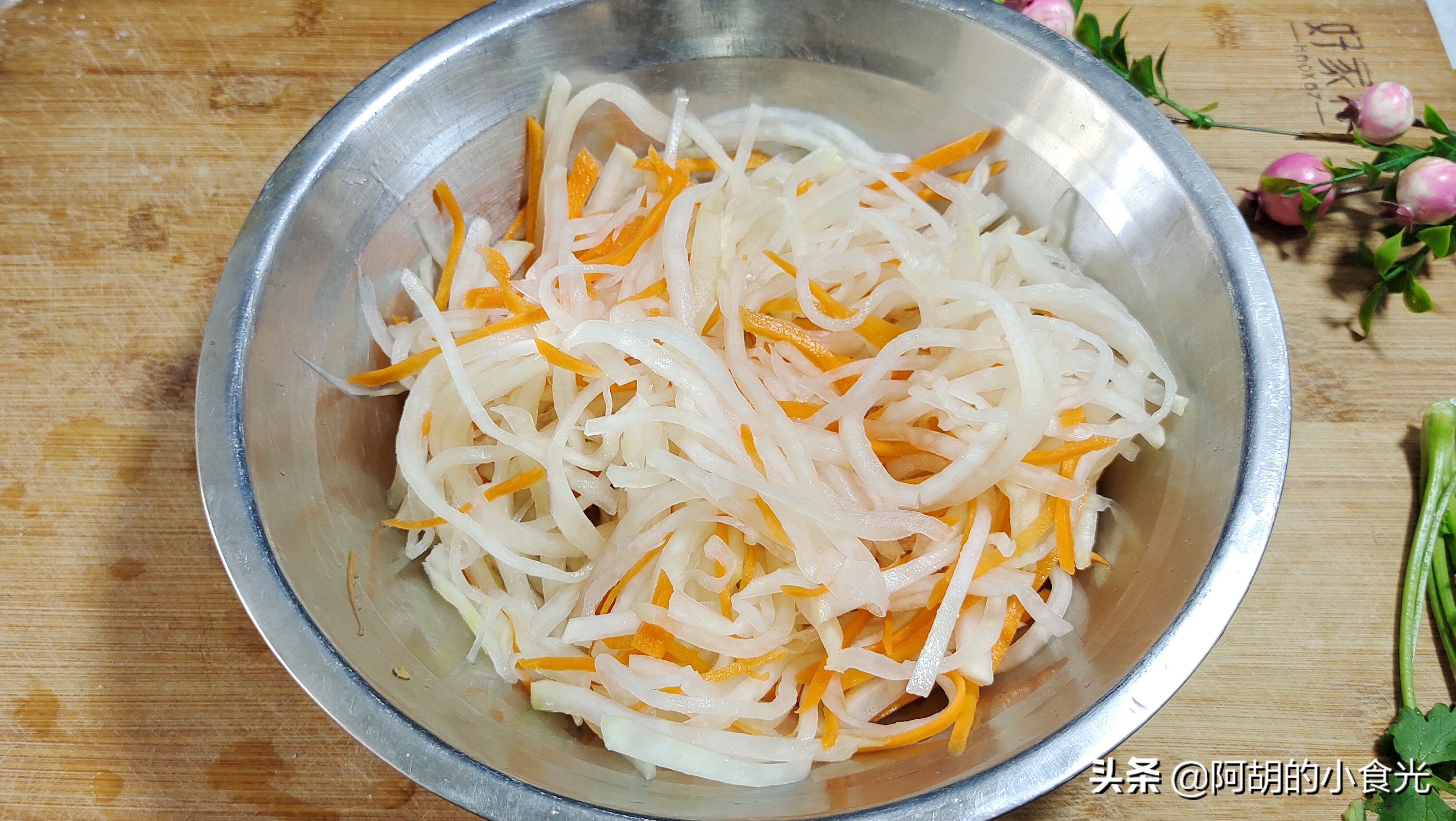 凉拌家常苤蓝片的做法大全,腌好的苤蓝丝怎么凉拌好吃