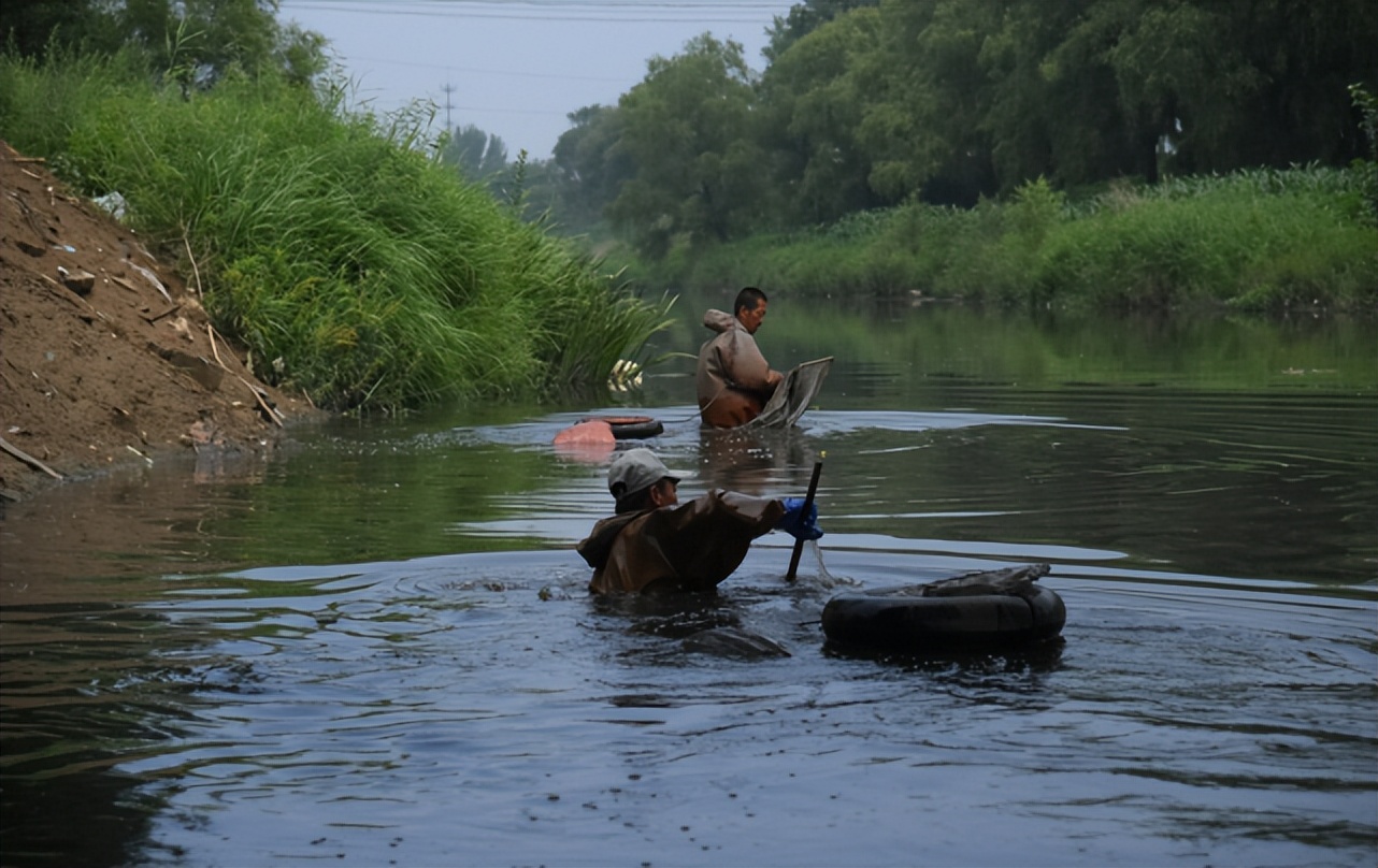 臭水沟捞黄金,臭水沟赚上亿