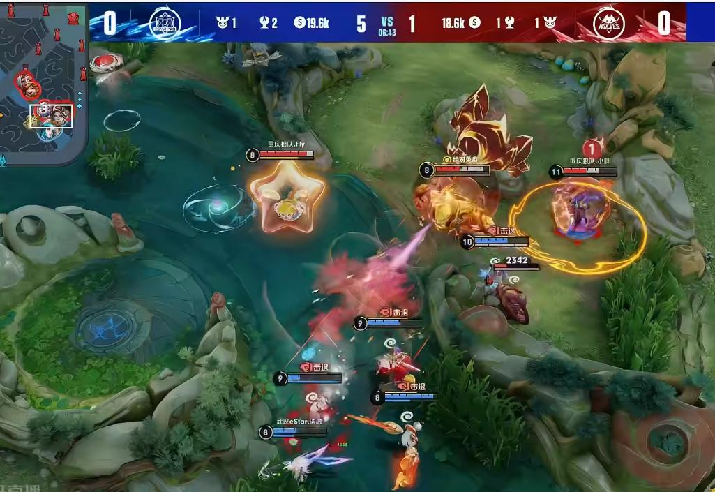 狼队打estar巅峰对决回放,estar零封重庆狼队老林