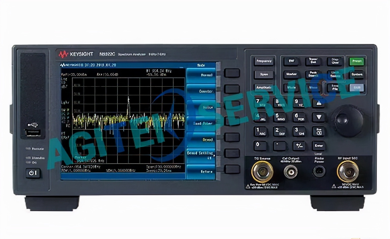 杭州n9000b频谱分析仪维修,频谱仪n9320b实操