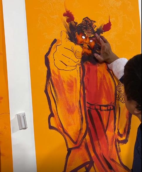 李东峰绘画,李东峰画虎作品