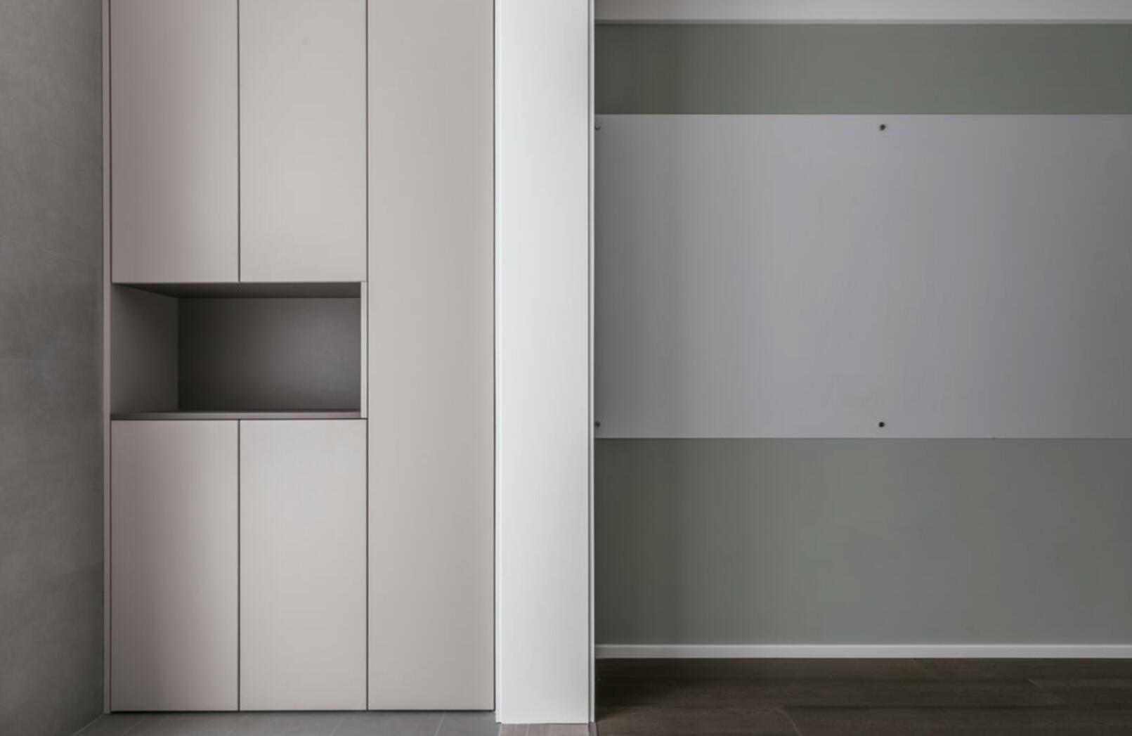 家里没有厨房怎么装修好看,全屋意式极简装修