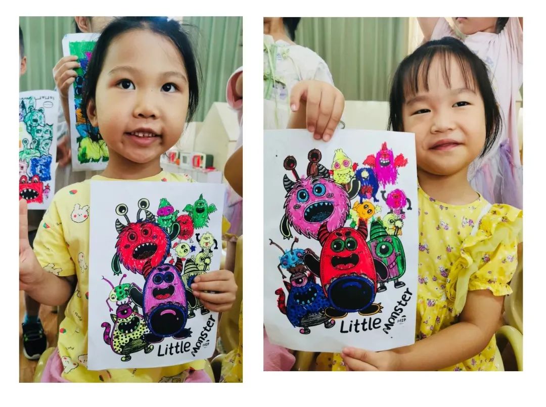 济南市美里湖中心幼儿园怎么样,幼儿园印象济南春天绘画