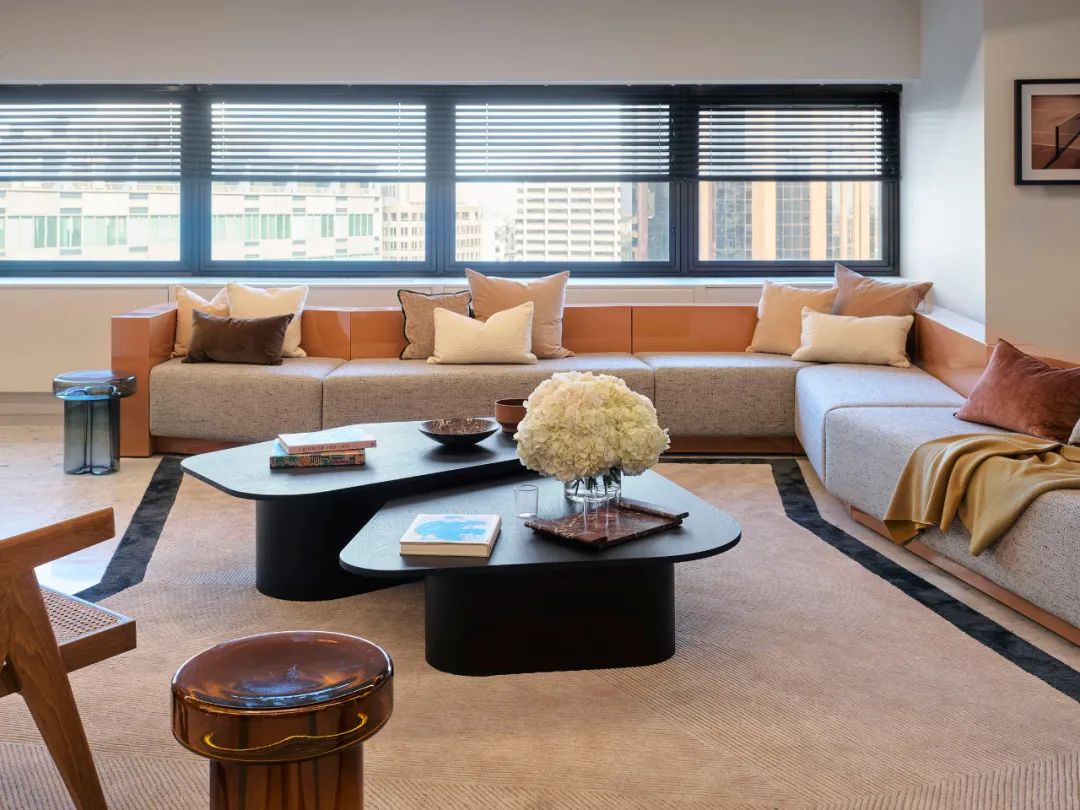 蓝橙色彩构成,活力橙配色装修