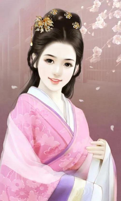 精美手绘手机壁纸古装演员,唐嫣古装高清壁纸