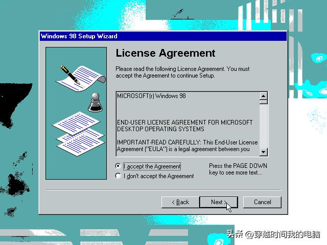 穿越时间·非原版，硬件不对应情况下的IBMWindows98系统恢复
