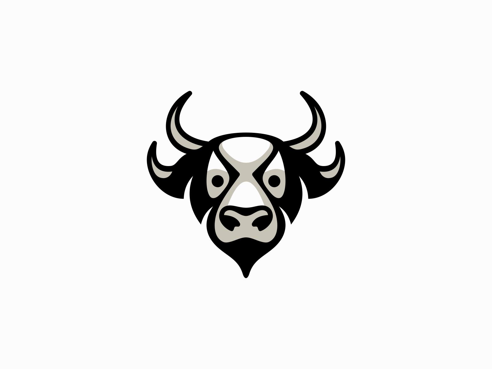 牛logo极品设计,牛气冲天logo设计