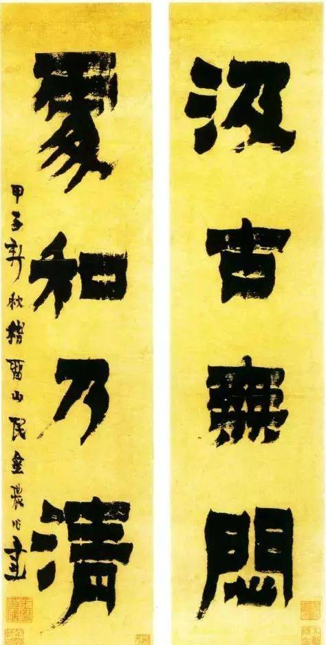 他写了100首诗,他用100首诗记录了几乎所有书法家