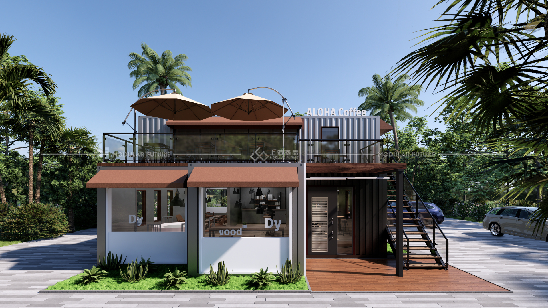 新疆集装箱创意咖啡店多少钱,创业咖啡馆盈利模式