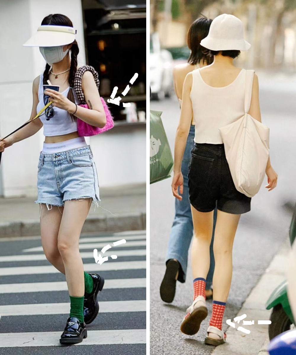 被“上海女生”圈粉了，出街很少穿黑白灰，却个个高级又时髦