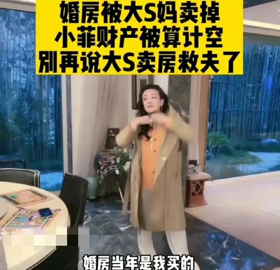 大s晒买房证据,却被网友锤暗藏玄机,汪小菲痛骂大s不要脸