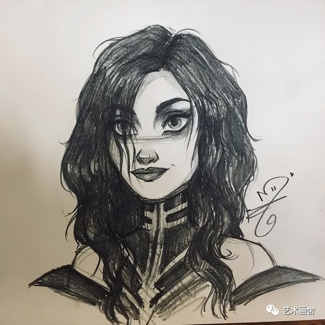 素描绘画是采用哪种表现技法,如何学会素描画动漫人物