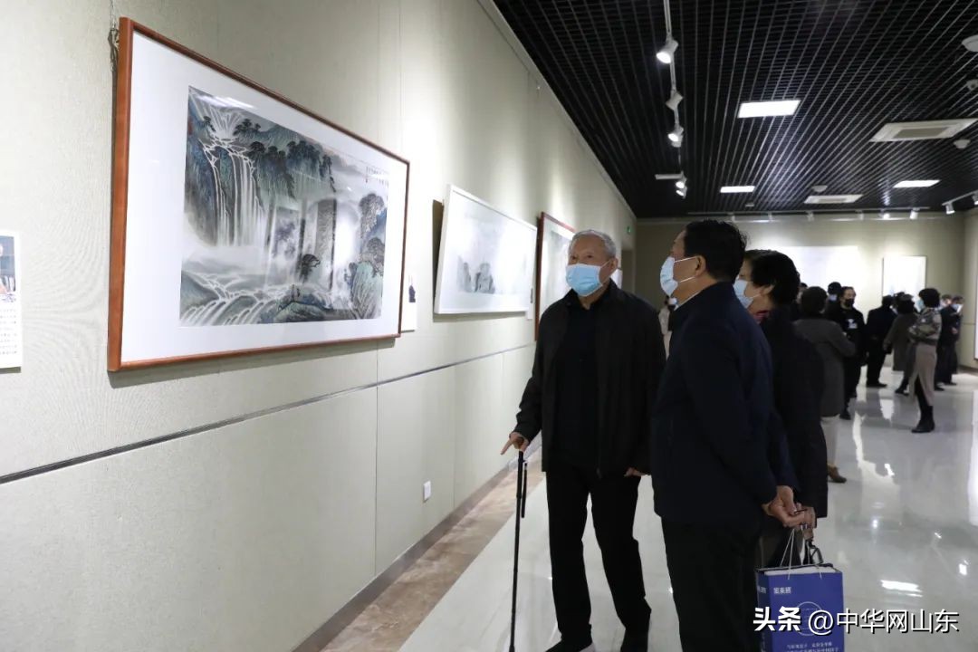 中国画山东作品展,画说中国参赛绘画