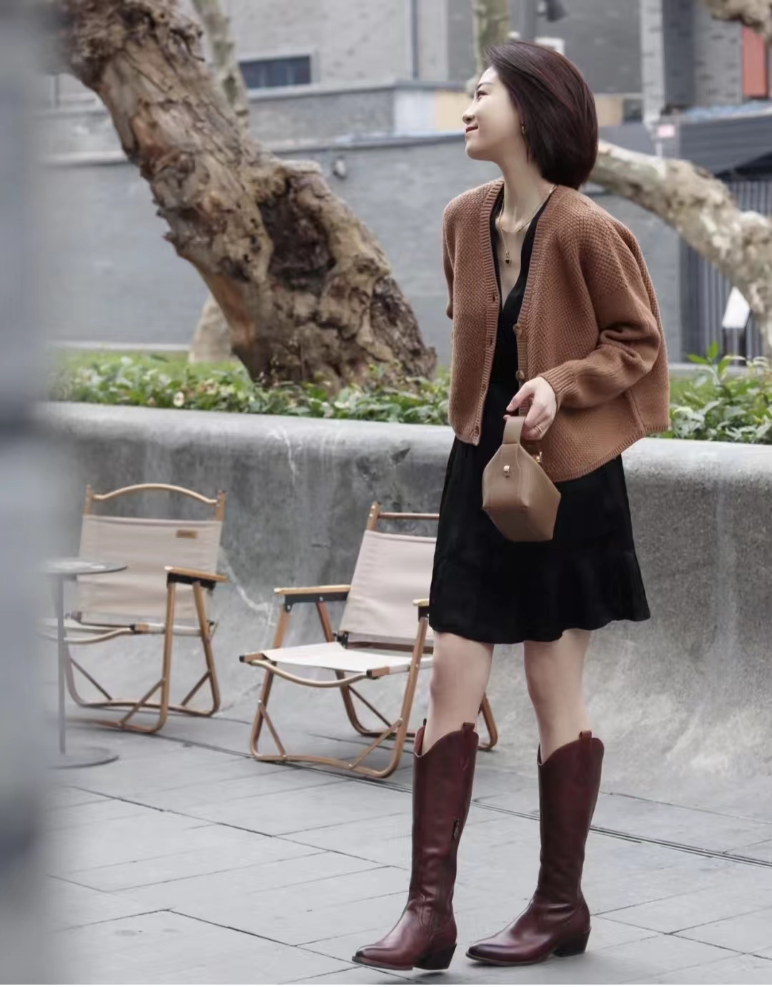 牛仔衫早春穿搭,复古牛仔衫女设计感小众早春