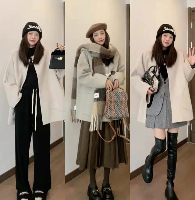 中长款大衣怎么穿好看又显高级,冬天穿的大衣要中长款的