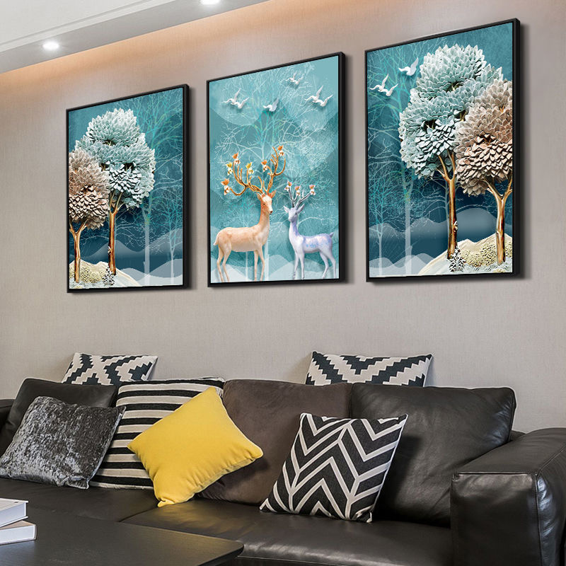 妙彩金饰画加盟可靠吗,高质量装饰画加盟