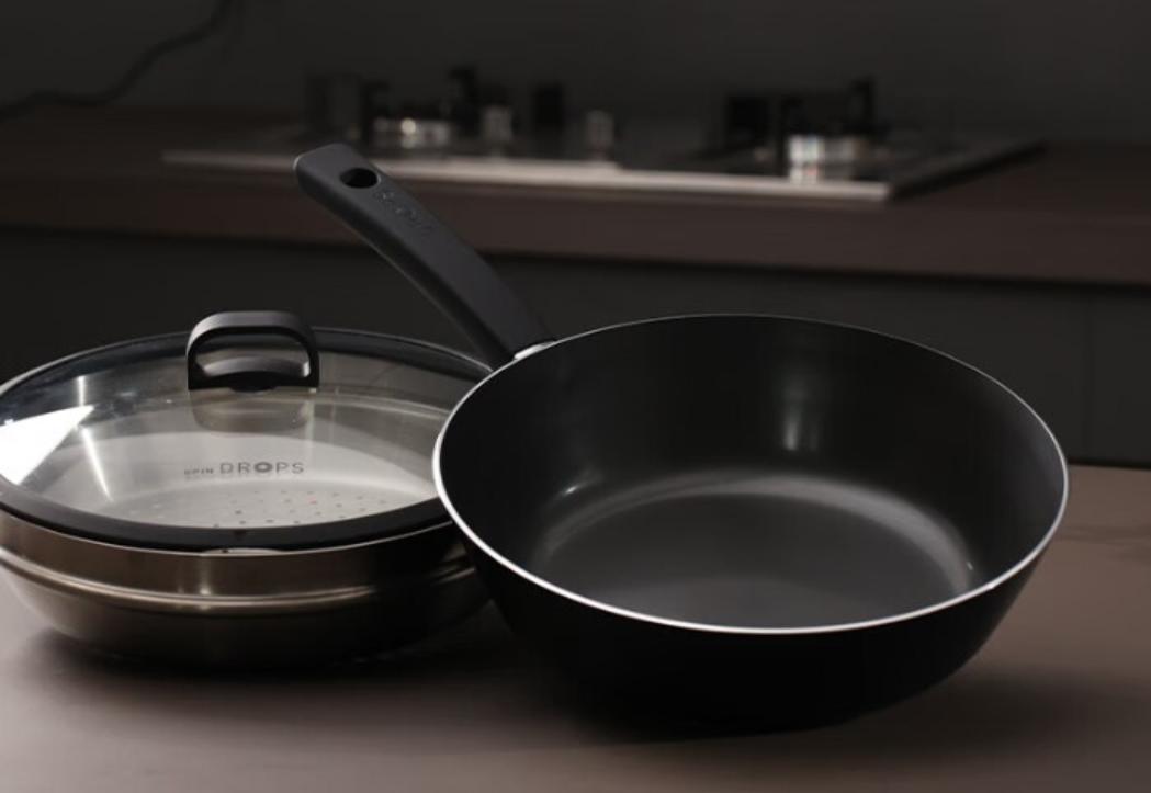 金刚钛麦饭石不粘锅,不粘锅的铸铁锅