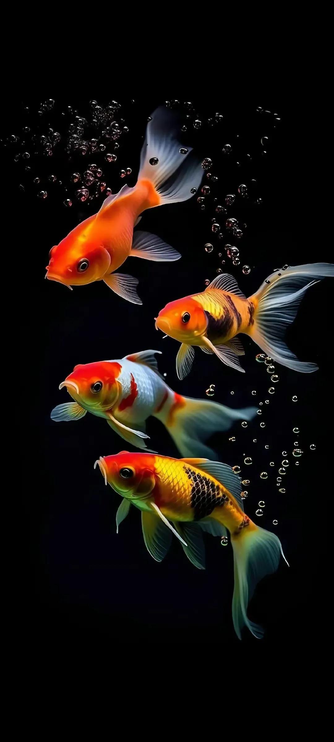 多姿多彩锦鲤图片,锦鲤鱼的照片大全大图可爱