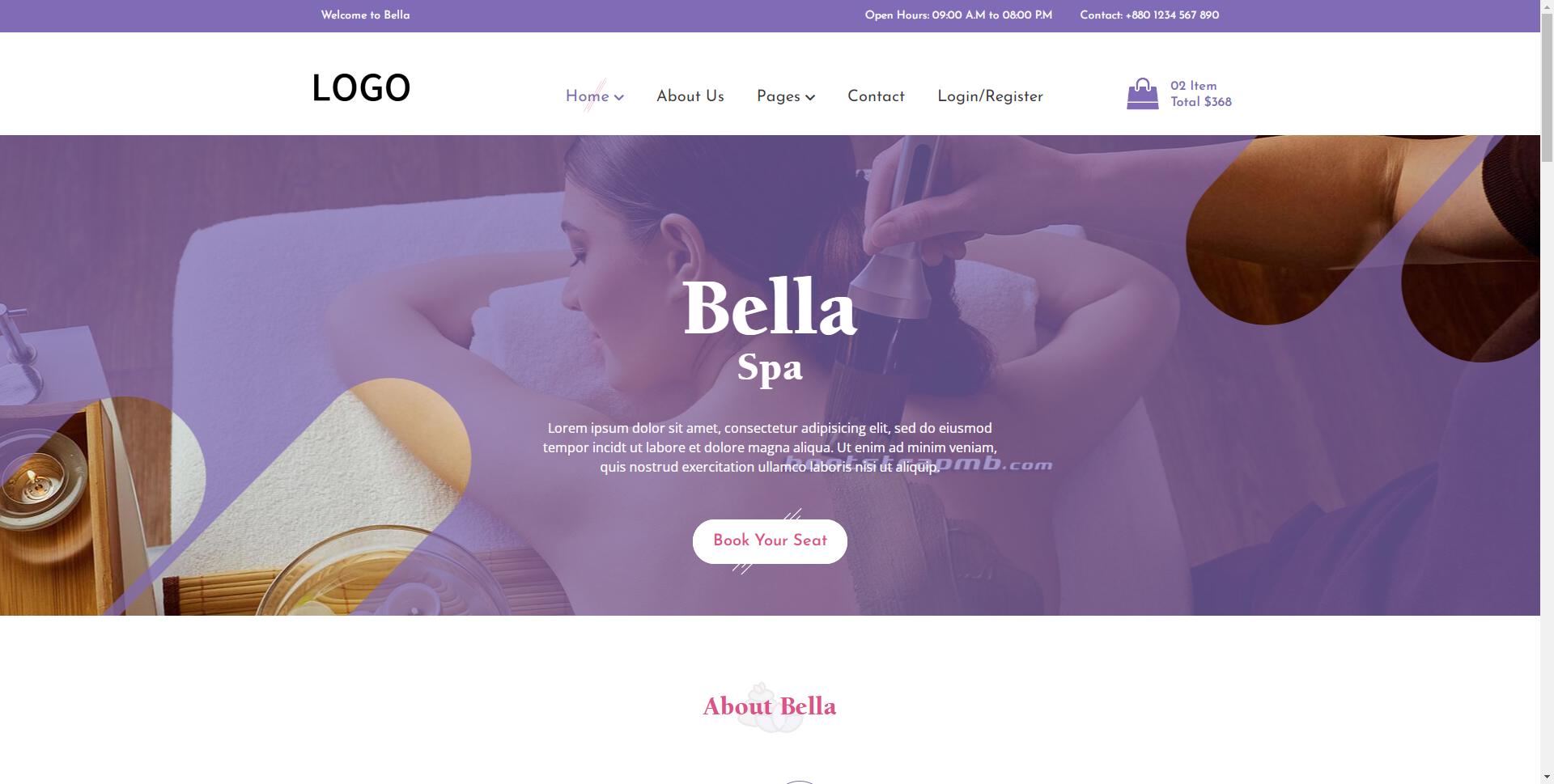 2023年好看的网站模板,响应式网站模板价格