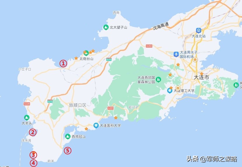 大连赶海去黄海还是渤海,大连海岸线旅游攻略