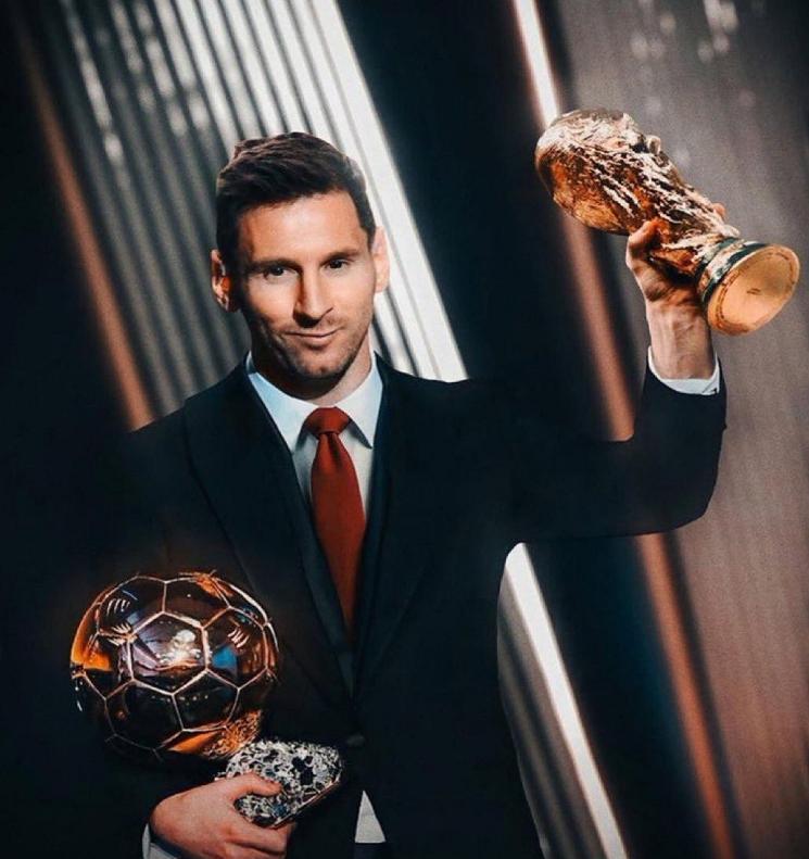 新世纪金球奖前三榜：梅西13次,梅西世界级夺冠