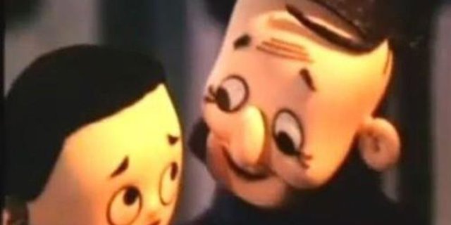 这个木偶在当时简直火得不要在火。确实是强大啊