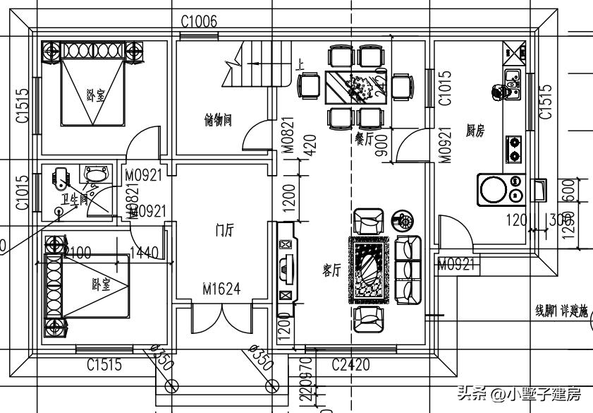 建一个房子一定要给老人住才是家,给爸妈盖一座中式房子