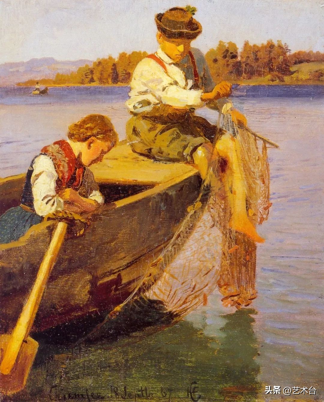 德国十九世纪浪漫主义风景画大师,法国浪漫主义风景画欣赏