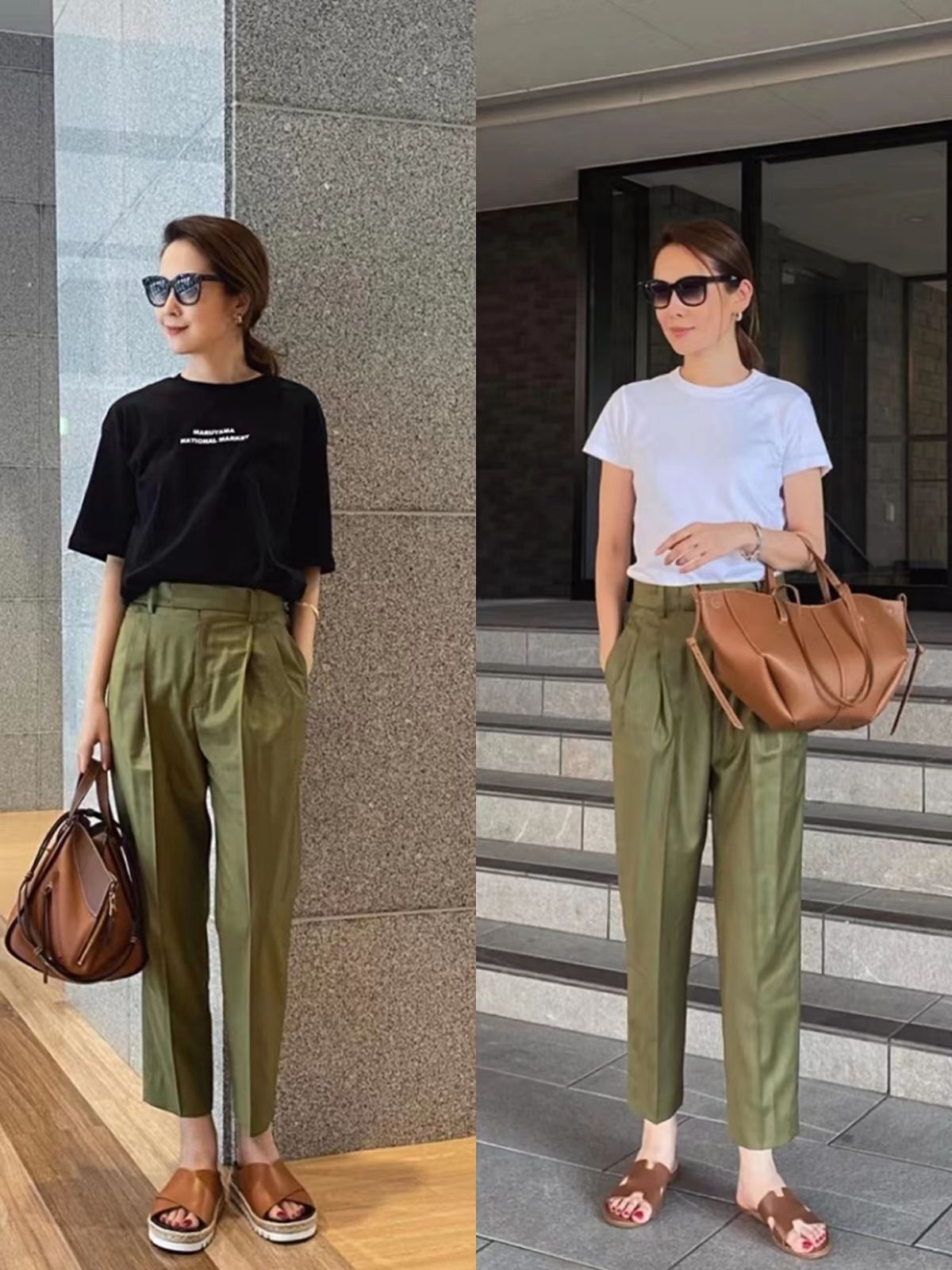 烂大街的格子裤,春夏西裤垂感窄版阔腿裤显瘦