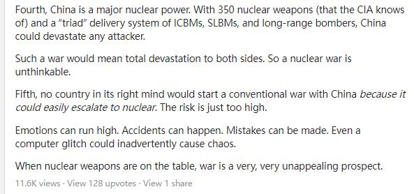 美版知乎中国和印度谁更强,美版知乎谈中国