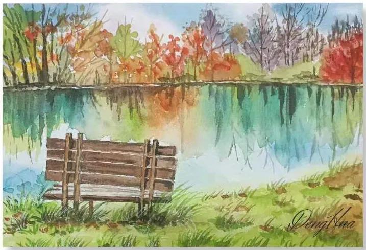 幸福画吧画友作品欣赏,幸福原创绘画作品欣赏