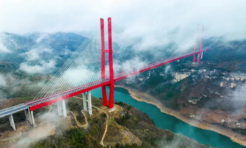 航拍贵州桥梁,贵州桥梁惊艳世界