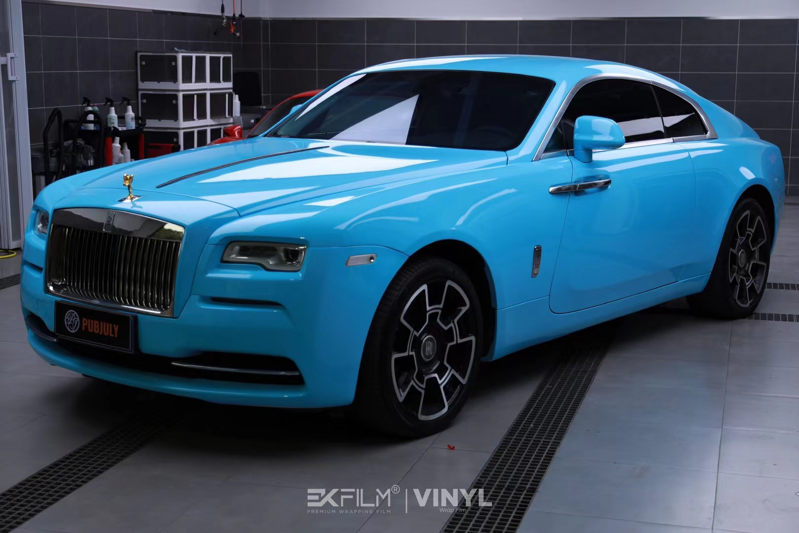 古思特个性贴膜,古斯特青柠绿改色膜