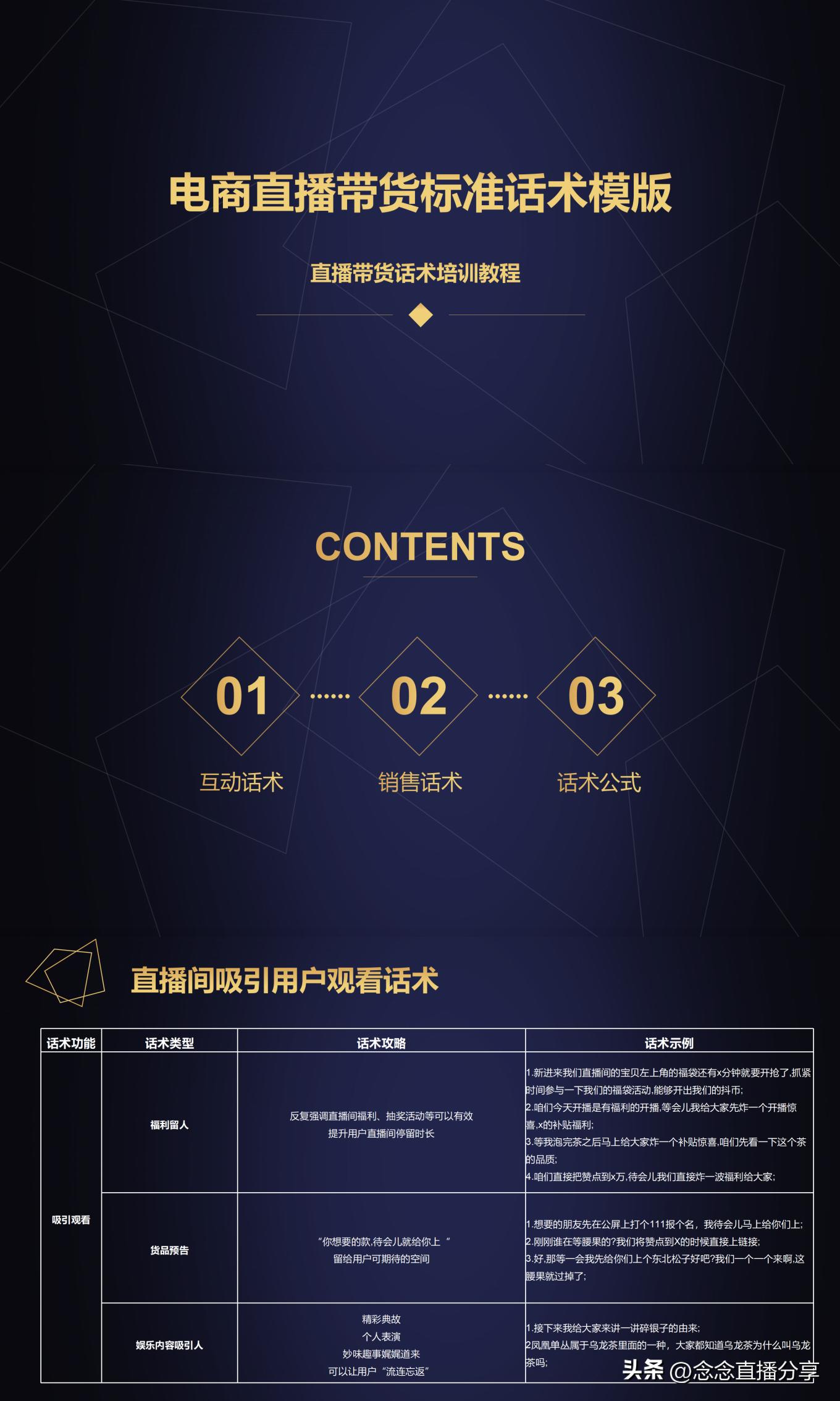 抖音主播直播培训ppt,直播带货主播培训课程ppt教程