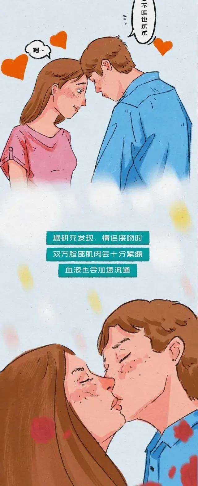 男生和女生甜蜜拥抱接吻漫画,男生和女生亲吻漫画有哪些