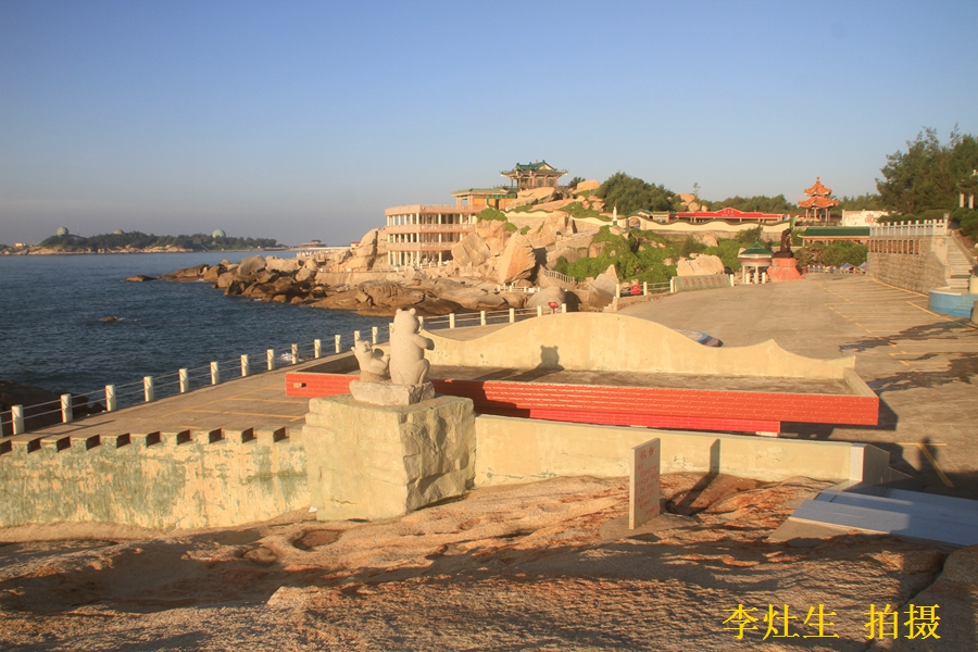 汕尾南海观音风景区观音阁,广东汕尾遮浪南海寺