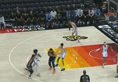 胖头陀被揍视频,莫兰特被对手嘲讽空砍40分