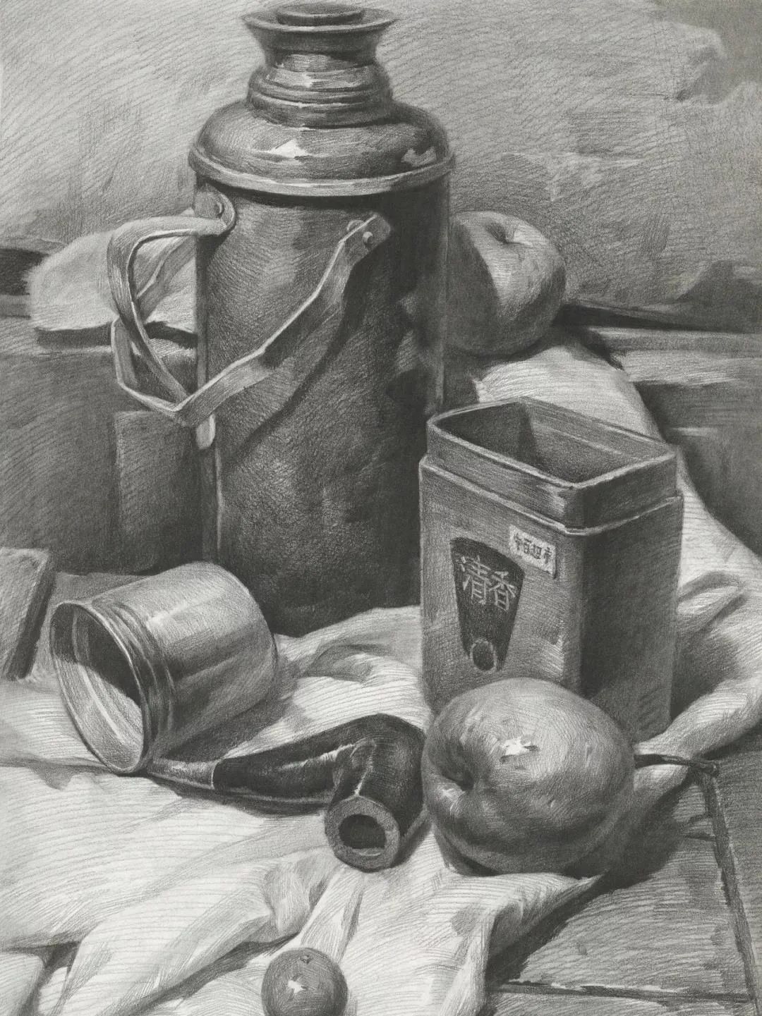 边缘线素描训练,素描边缘处理教程