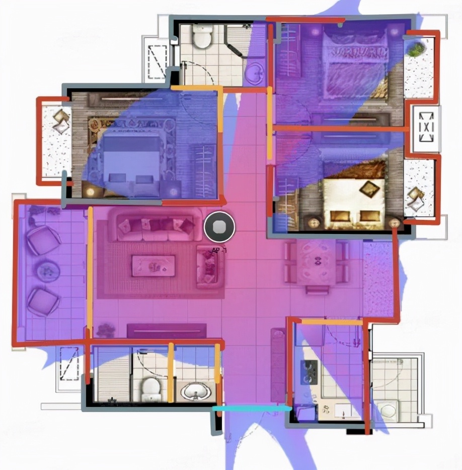 扫盲家里无线网络是怎么布局的,室内无线网络如何布线安全