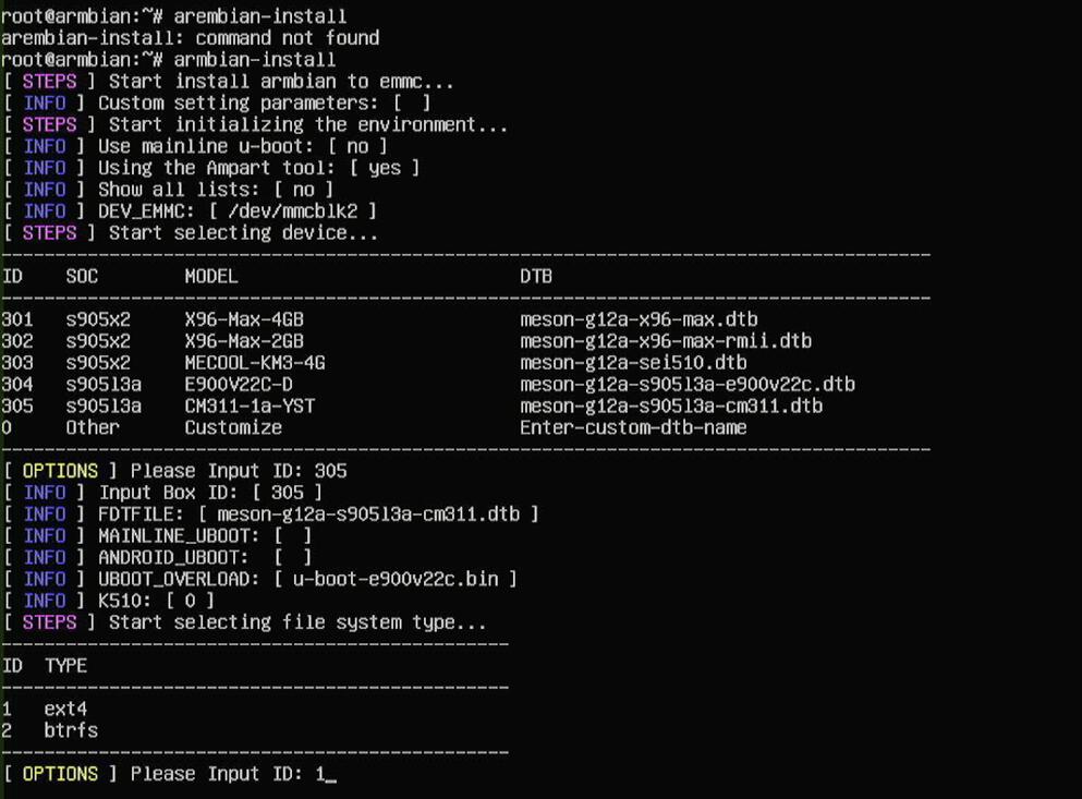 armbian下安装电视盒子系统,盒子刷完armbian屏幕不显示了