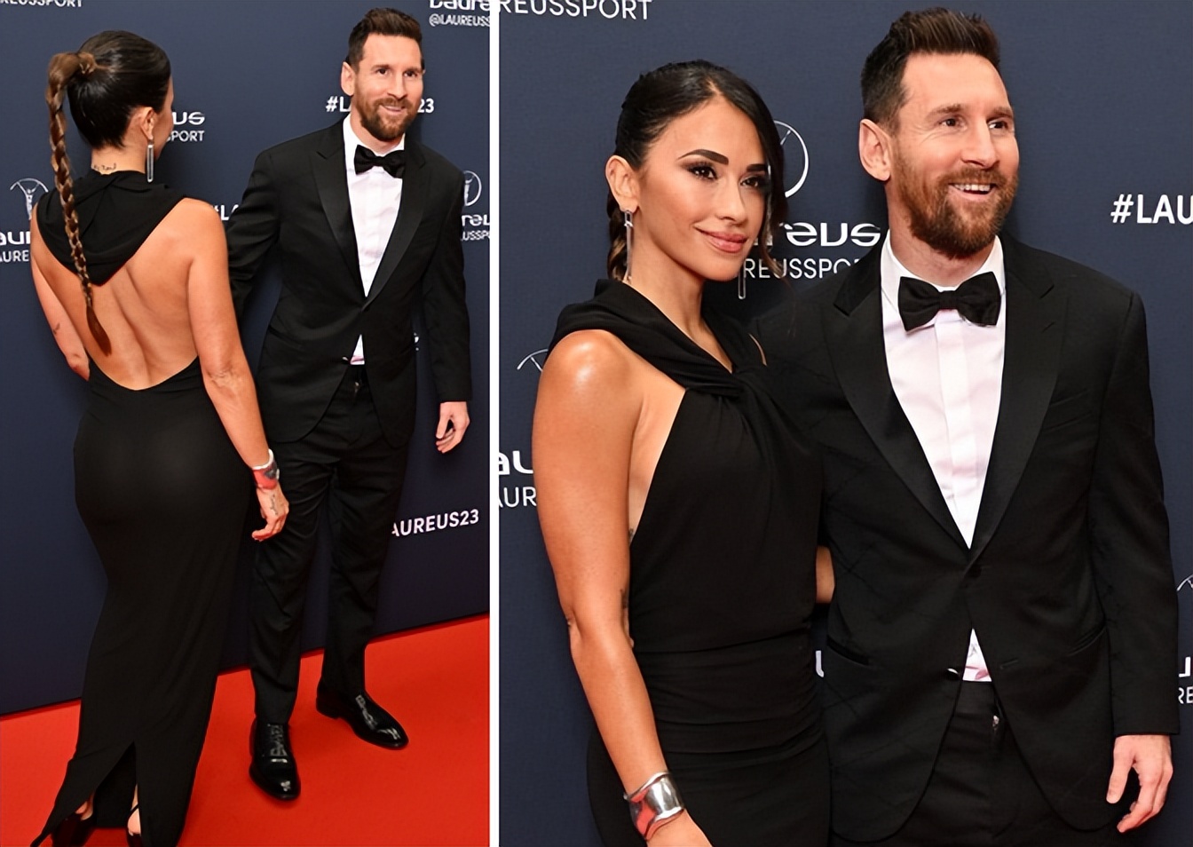 安东内拉陪梅西领奖,安东内拉晒梅西陪滑雪