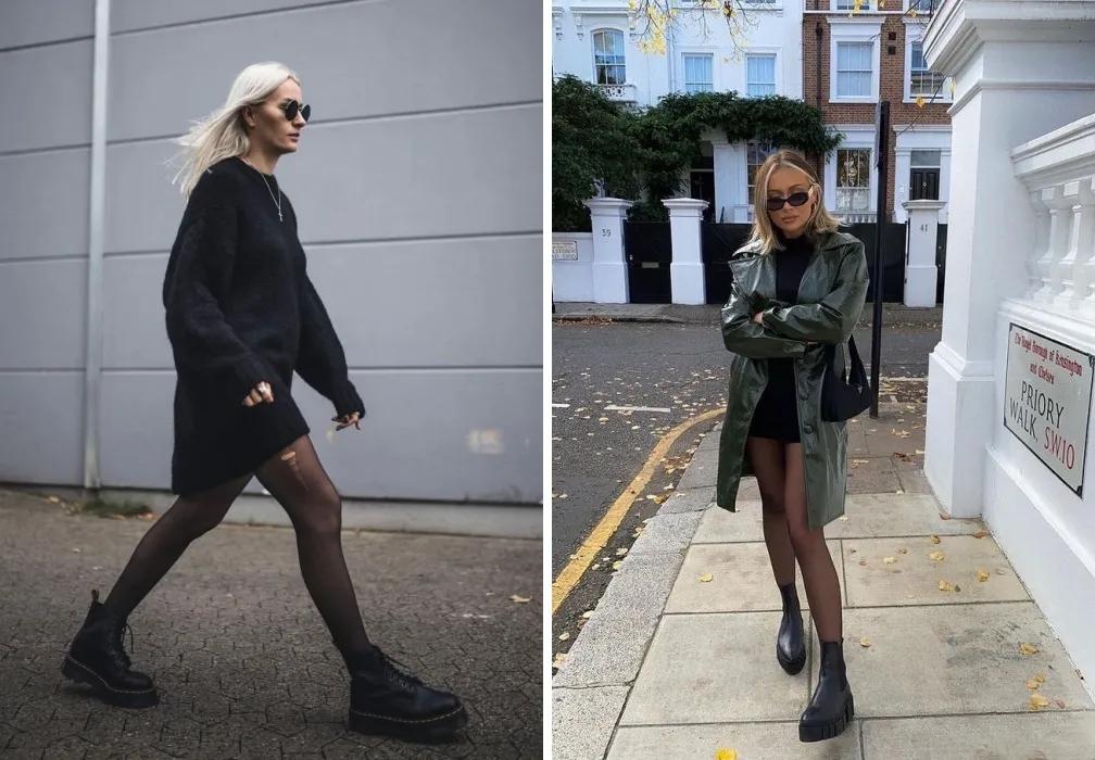 马丁靴的穿法及注意事项,马丁靴的各种穿法